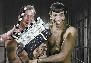 Illustration for article titled Rare Star Trek photos show green Orion slavegirls like you've never seen them